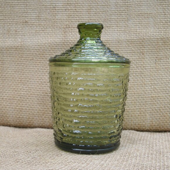 Vintage Anchor Hocking Soreno Pattern Sugar Jar - Picture 3 of 10